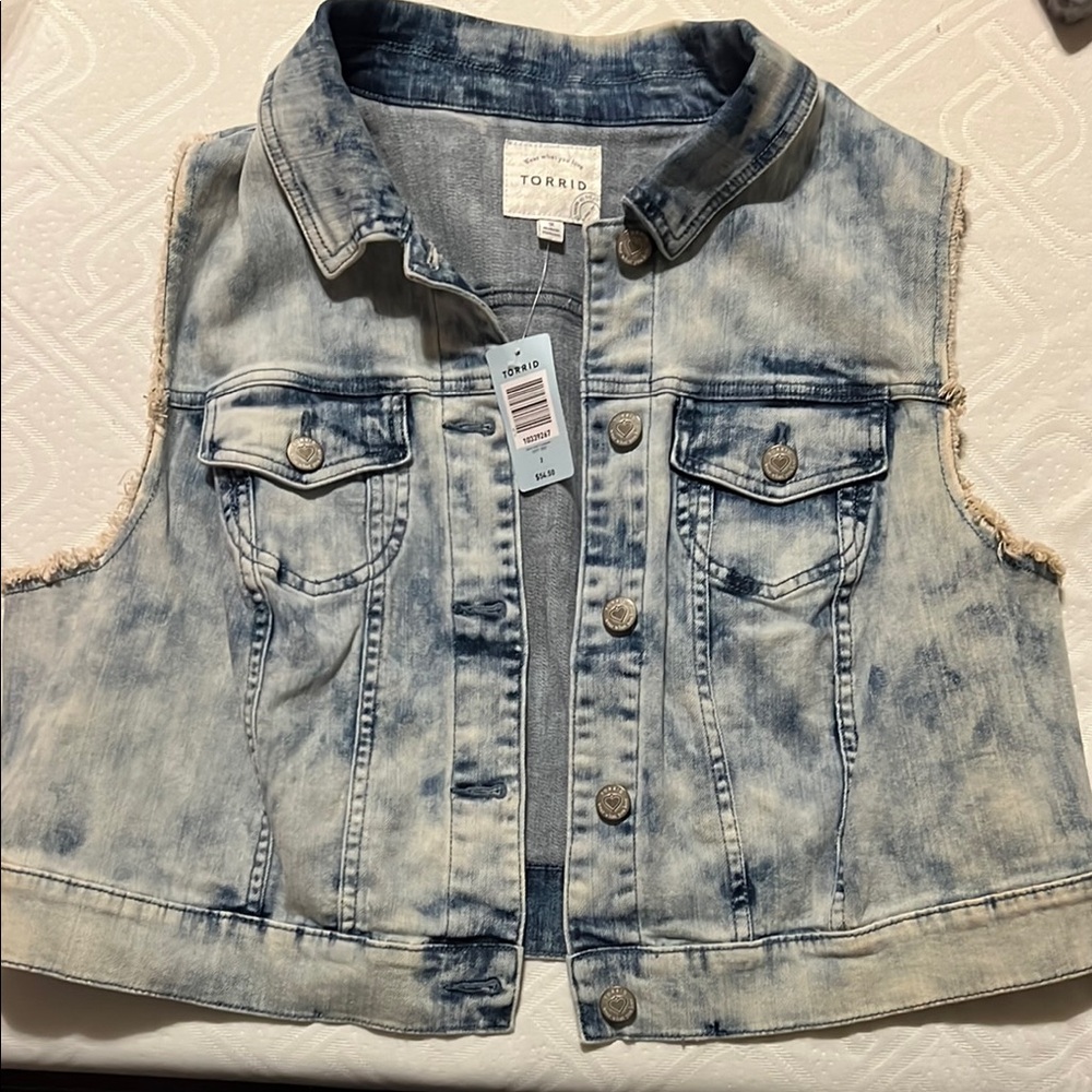 Torrid Jean Vest